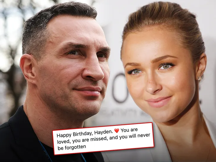Hayden Panettiere's Ex Wladimir Klitschko Posts Tribute For Her 37th Birthday