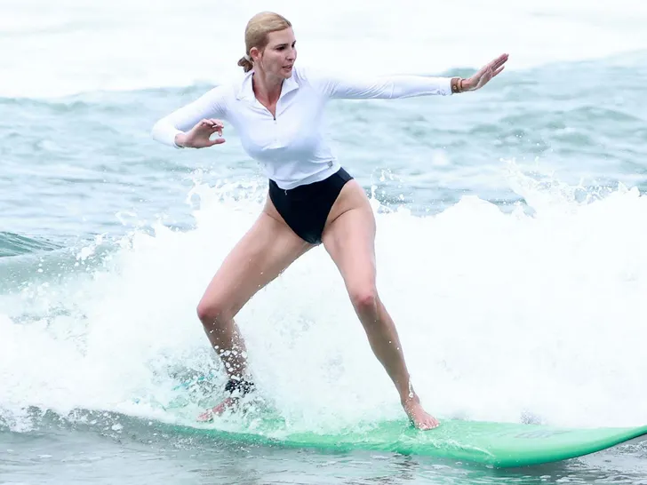 Ivanka Trump Shows Off Surf Skills During Costa Rica Getaway
